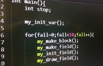 C言語プログラミングコード